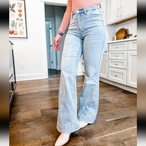 Judy Blue Size 13 wide leg fit